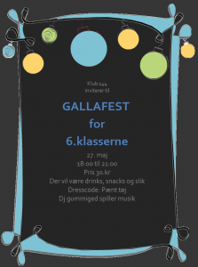 Gallafest 6 årgang